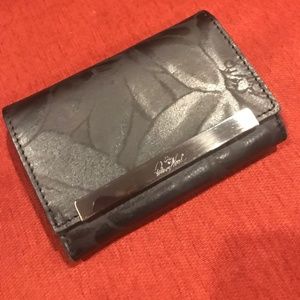 Patricia Nash Oliveri Leather Tri-Fold Wallet